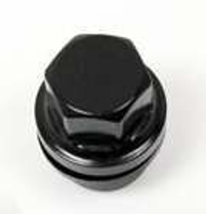 NRC7415B - Heavy Duty Black Alloy Wheel Nut for Land Rover Defender Discovery 1 Range Rover Classic - Capless Wheel Nut