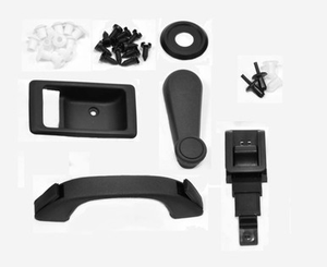 LRC1373-LEFT - Defender Door Card Refurb and Door Lock Kit / Handle Kit - Fits Left Front or Rear Side Door 1994-2006