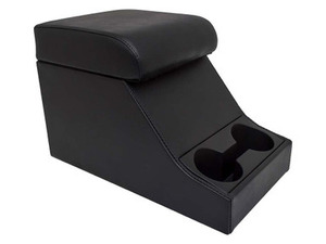 DA2662 - Defender 'Chubby' Cubby Box - Black Base With High Top Black Vinyl Lid - Can Also Be Fitted to Series