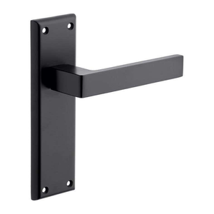 Balmoral Lever Latch Door Handle - Matte Black - Internal - Designer Levers