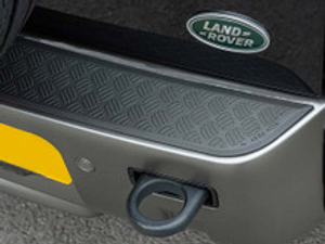 DA3392 - Rear Bumper Top Trim - Chequer Plate style - Land Rover Defender 2020 onwards