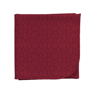 Chinoiserie Charm Throw, Red