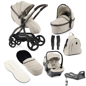 egg3 Luxury Travel System Bundle in Cashmere