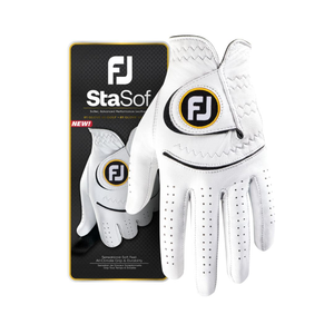 FootJoy StaSof Golf Glove (Pearl & Black)
