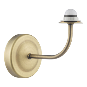 Dar Navarro LED Rechargeable Wall Light Matt Antique Brass Bracket Only