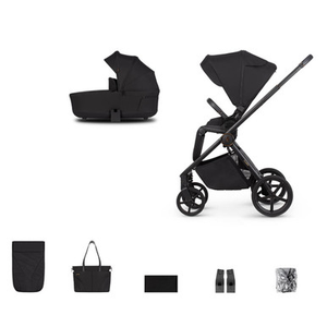 Venicci Claro 2-in-1 Pushchair (8-Piece Bundle) - Noir