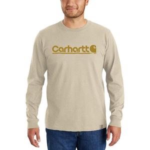 Relaxed Fit Heavyweight Long Sleeve Graphic T-Shirt