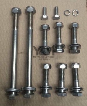 YRM1030A - Stainless Steel A Frame Fixing Kit for Land Rover Defender (1984-2009), Discovery 1 and Range Rover Classic - By YRM Metal