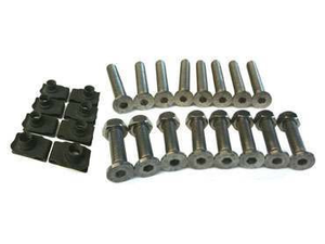 DA1132 - Defender Stainless Steel Bolt Kit - Front Door Hinge Set