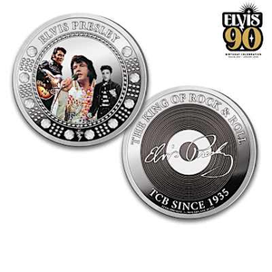 Elvis Presley 90th Anniversary Legacy Proof Coin Collection