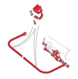 LRC10133 - Rear Anti Roll Bar Kit for Land Rover Defender 110/130 - 1987-2016