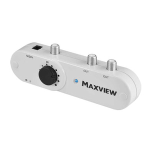 Maxview 12v 24v TV FM DAB Signal Booster for Caravan Motorhome Truck Camper