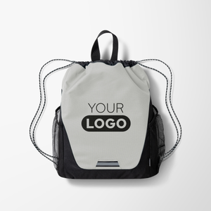Indio Recycled Polyester Drawstring Backpack