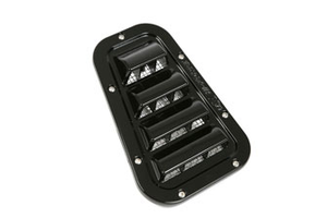 KBX-20 - KBX Hi-Force Heater Wing Top Grilles - For Land Rover Defender (Comes as a Pair) - Choice of Colours Available
