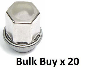LR001381X - BULK BUY - Set of 20 x Freelander 2, Discovery Sport and Evoque Mk 1 Alloy Wheel Nut