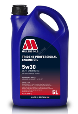 STC50528 - Millers Oil - 5l Trident Professional 5w30 Engine Oil 