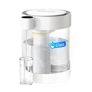 WD-ED12W Glass Electric Water Filter Dispenser - Instant Filtration for Soft Water