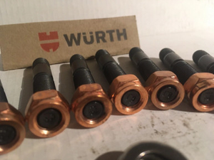 LRC1150 - Uprated TD5 Exhaust Manifold Studs and Nuts for Defender and Discovery by Wurth