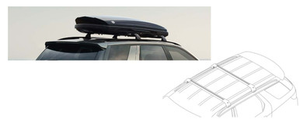VPLCR0136 - Roof Rails in Black for Land Rover Discovery Sport - 2015 Onwards - Fits Vehicles with Panoramic Roof -
