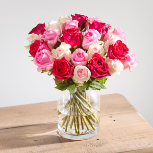 21 Mixed Roses