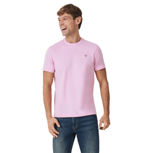 Crew Clothing Mens Crew Classic T-Shirt - L / Classic Pink