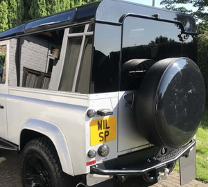 BG1201 - Panoramic Side Glass Kit (4pcs) for Land Rover Defender 90 by BlakGlass