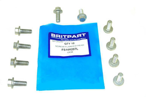 FS108207L - Flanged Screw - M8 x 20mm - (Priced Individually)
