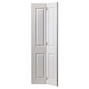 Canterbury Classic White Primed Moulded Panel Interior Bi-Fold Door With Grained Effect - Finished - 35 x 1981 x 762mm