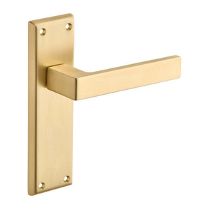 Balmoral Lever Latch Door Handle - Brushed Brass - Internal - Designer Levers