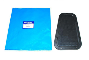 AWR2217 - Defender Wing Top Vent Cover - Blank Left Hand for Left Hand Drive Vehicle