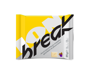 Break White Chocolate with Nuts and Raisins 85g ION