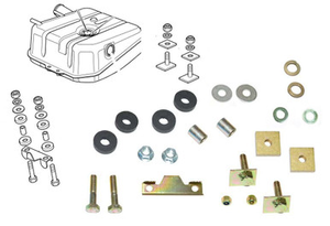 LRC2311 - Fuel Tank Mounting Kit for Defender 110 & 130 - Fits up to 1998 - 2.5 Diesel, 200TDI and 300TDI - Mounting Bracket and Fitting Kit
