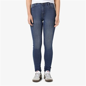 Noisy May Womens Satty Skinny Jeans Medium Blue Denim