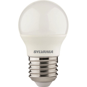 Sylvania LED 45mm Round 4.5W (40W) E27 Opal Very Warm White