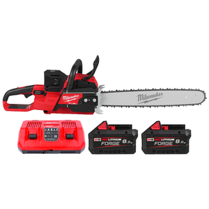 Milwaukee M18F2CHS50-802 18V FUEL Cordless Brushless Dual Battery Rear Handle Chainsaw 50 cm With 2 x 8.0Ah Batteries & Charger