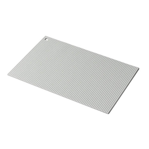 Zeal Jumbo Silicone Rectangular Hot Mat Trivet French Grey