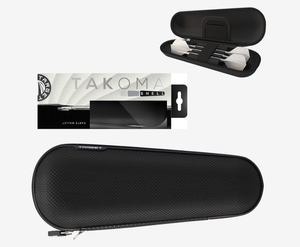 Takoma Shell Black Wallet