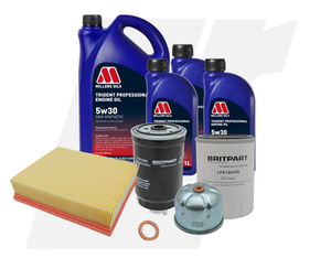 LRC10526 - LR Parts Service Kit - Land Rover Defender TD5 - includes Millers Oil