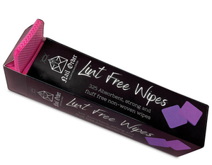 Nail Order lint free wipes, pink (325)