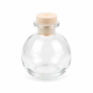 100ml Clear Round Diffuser Bottle - Box of 6