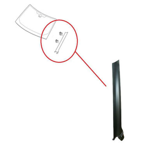 LR046853 - Discovery 3 & 4 Front Windscreen A Pillar Exterior Cover - Left Hand - Genuine Land Rover option available