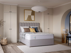Sealy Memory Deluxe Ortho King Size Divan Bed