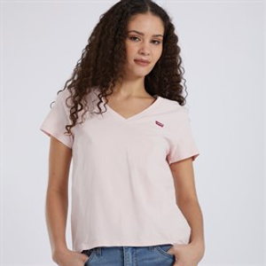 Levi's Womens Perfect V Neck T-Shirt Potpourri