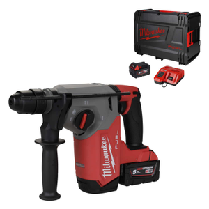 M18FHX-502X 18V 4 Mode SDS Plus Hammer Drill FIXTEC™ with 2 x 5.0Ah Batteries