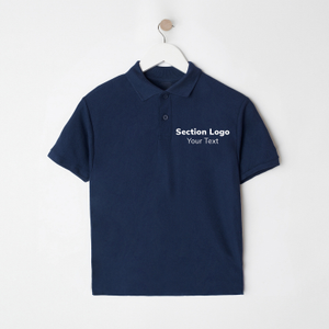 Personalised Polo Shirt - Kids-9-11-Purple