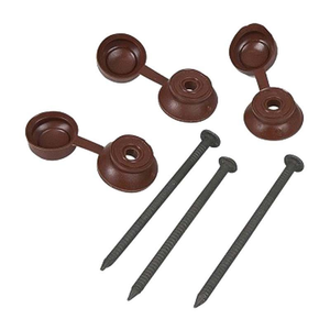 Coroline Brown Fixings (Pack Of 20) - Ariel Plastics
