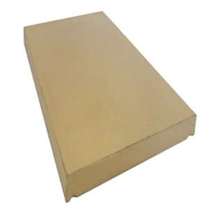 Castle Composites Flat Buff Concrete Coping Stone 230 x 600mm