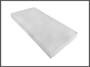 Grey Flat Coping Stone 600mm x 300mm x 50mm - Classical Creations