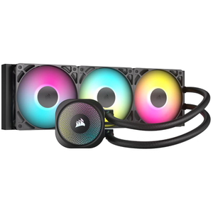 Corsair Nautilus 360 RS ARGB 360mm AIO Liquid CPU Cooler - Black - CW-9060093-WW