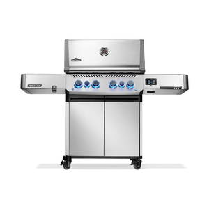 Napoleon Prestige 500 Connected Gas Grill with Infrared Side and Rear Burners, Evolved 2025, Stainless Steel